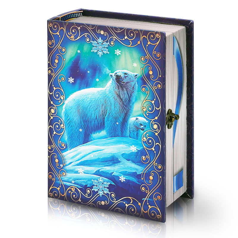 сладкий новогодний подарок Книга Полярный медведь